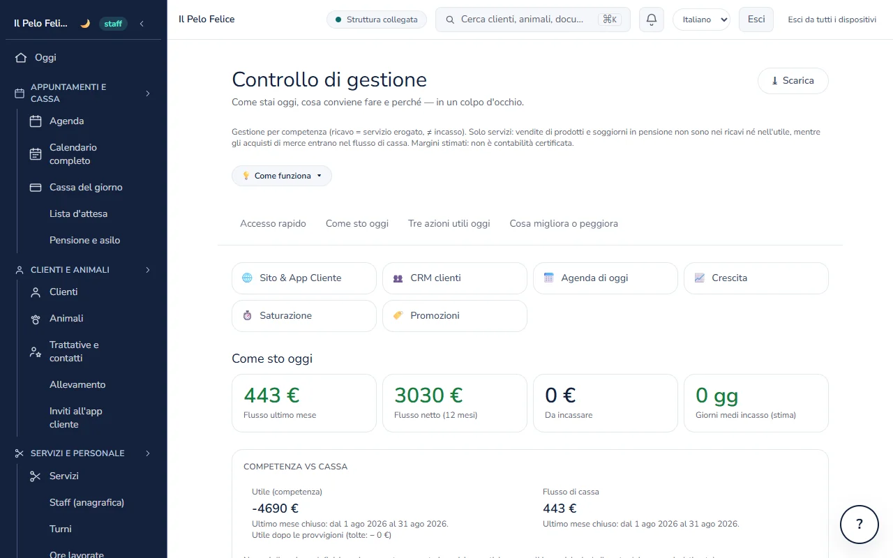 Controllo di gestione